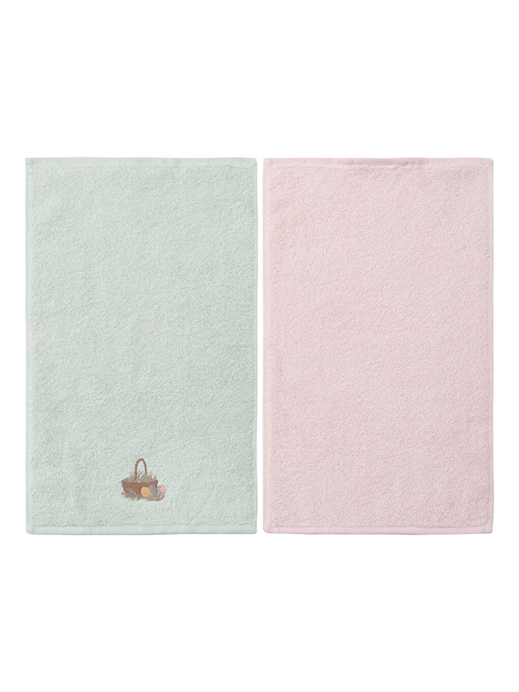 Prosop de mâini brodat 2 bucăți 30x50 cm-3