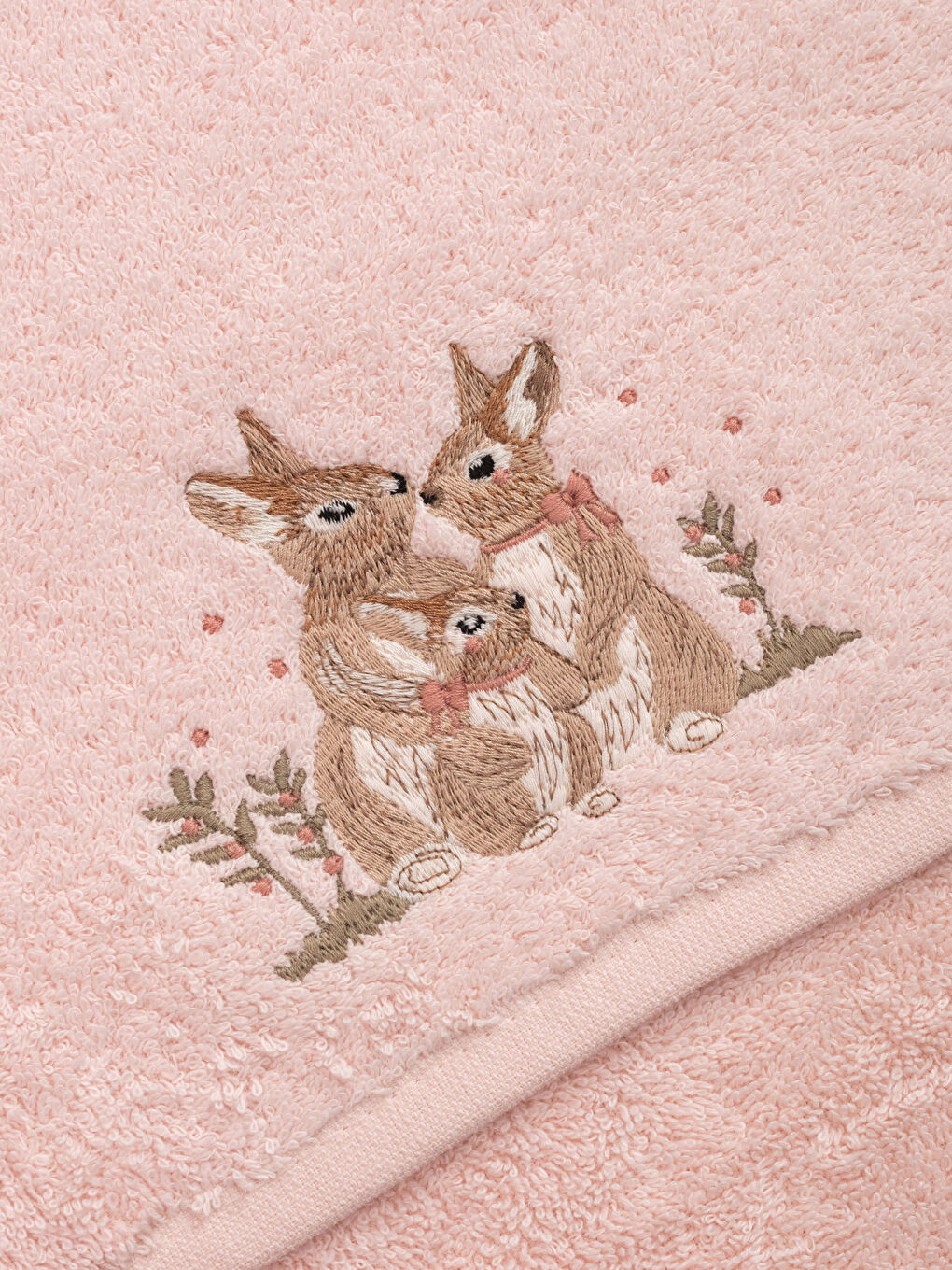 Embroidered Detail Hand Towel 50x80 cm-2