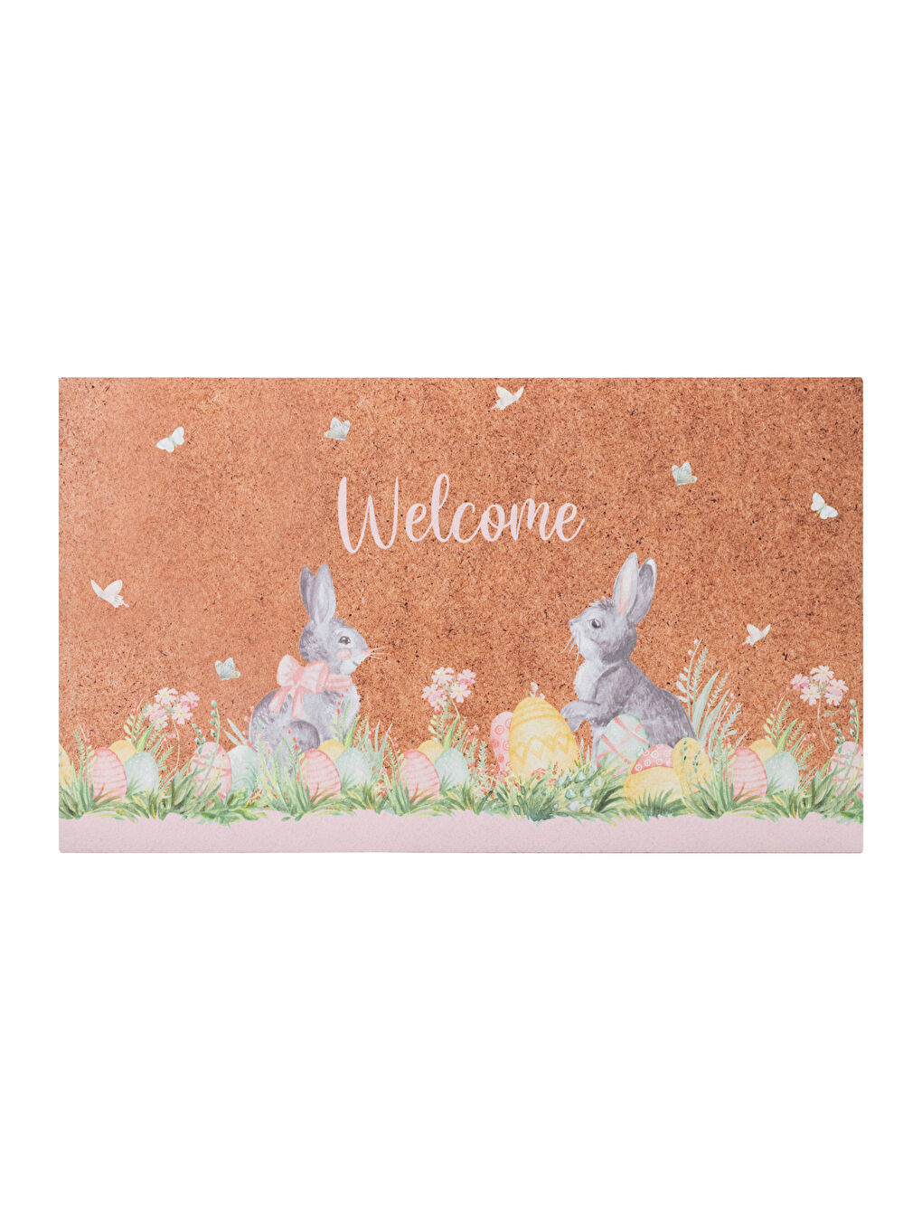 Paillasson Imprimé Lapin Pour Porte D'entrée 45x75 Cm-4