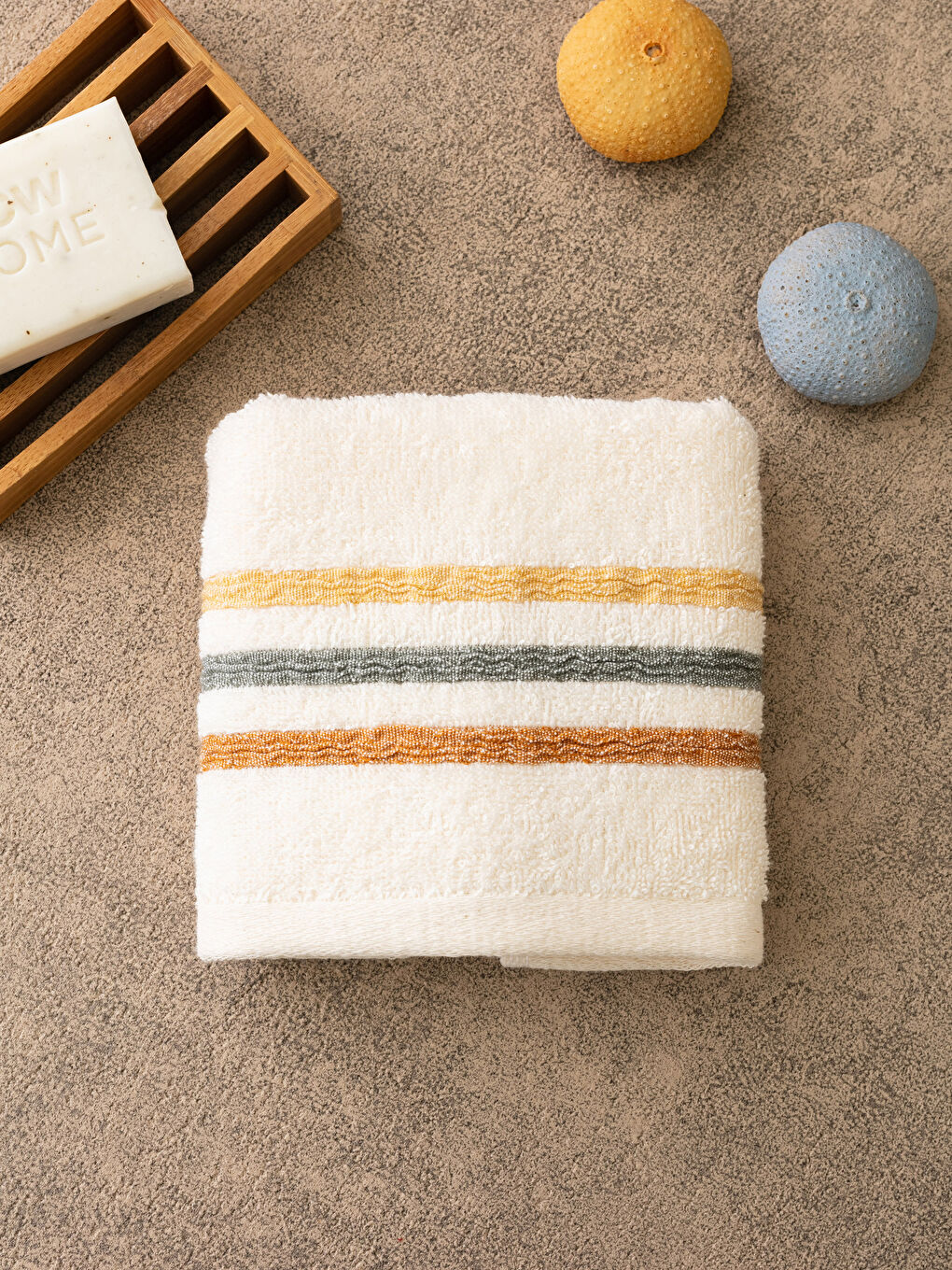 LCW HOME Striped Hand Towel 30x50 Cm -S2DN63Z8-EEW