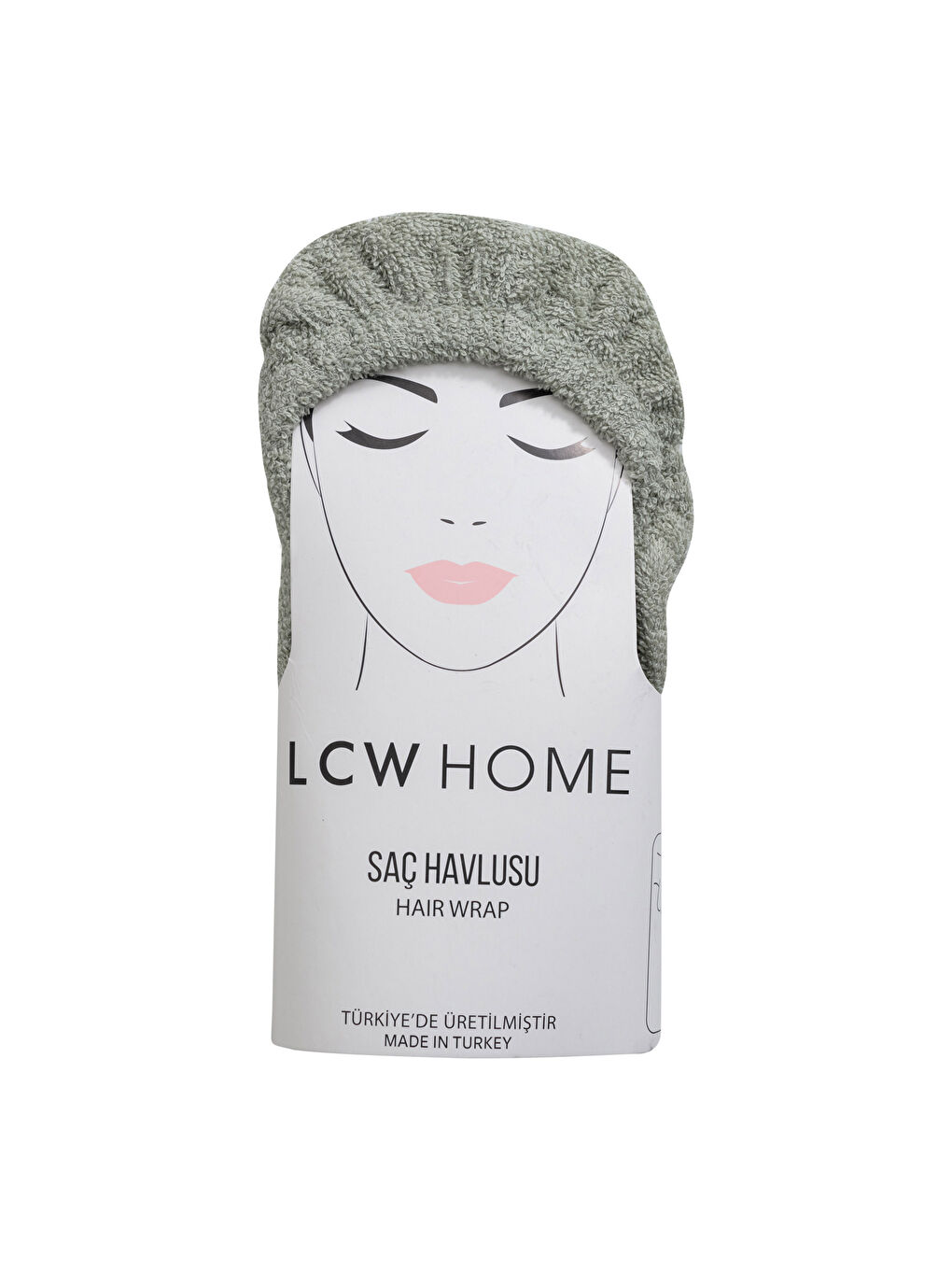 منشفة شعر سادة للسيدات-2