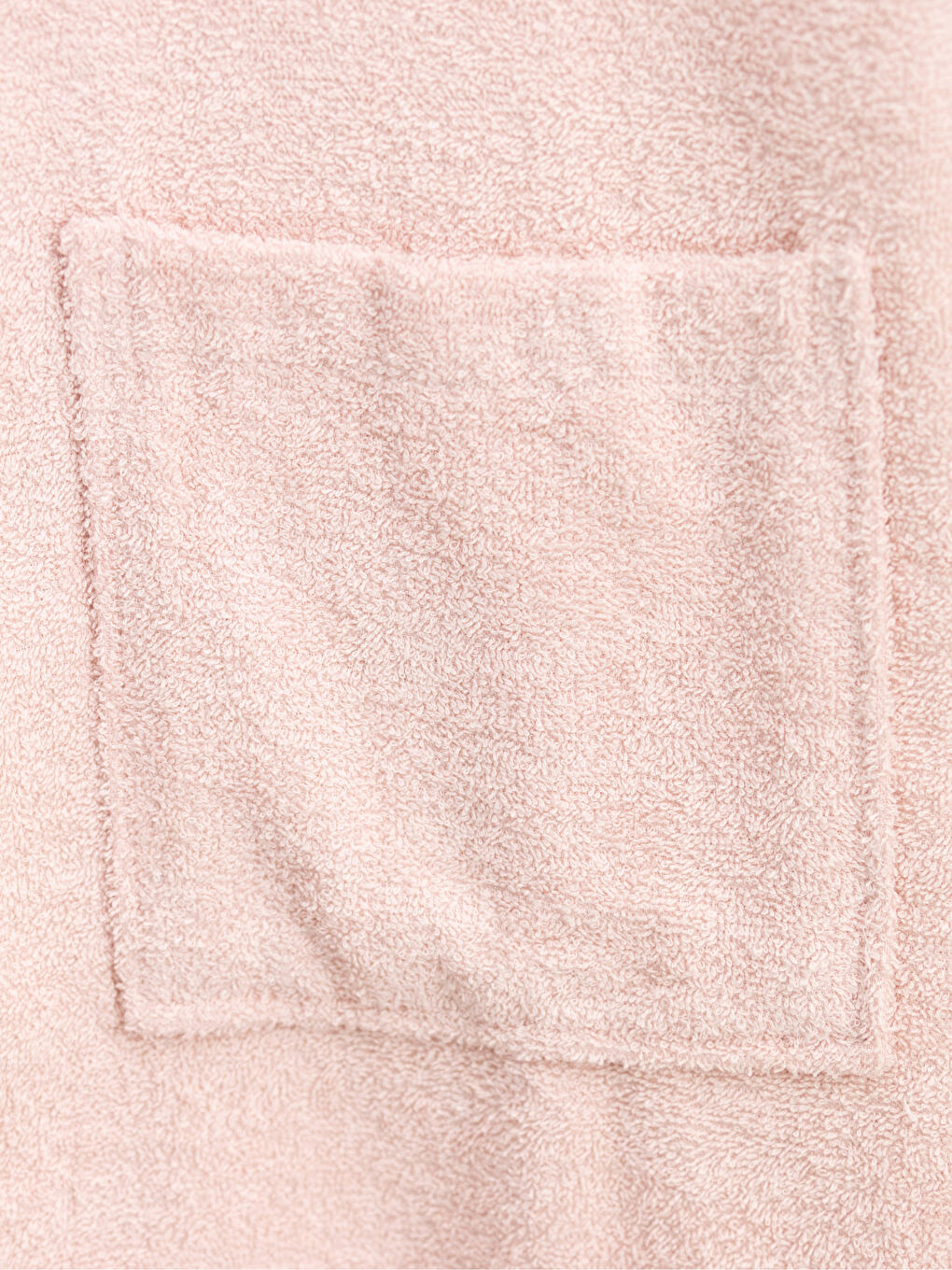 Peignoir de bain Long Uni à Encolure en V pour Femmes-3