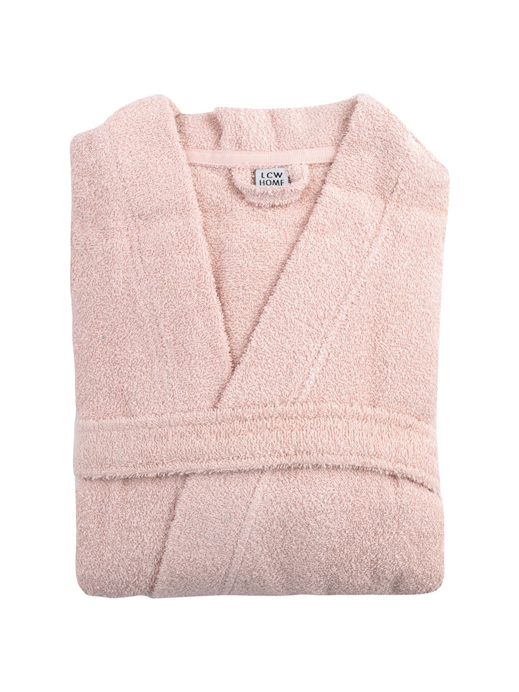 Peignoir de bain Long Uni à Encolure en V pour Femmes-4