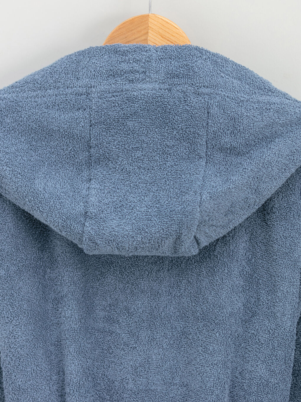 Ravan dug muški bade mantil sa kapuljačom-3