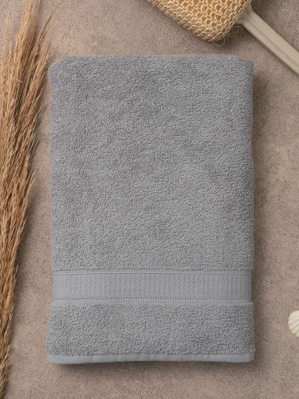 LCW HOME Plain Bath Towel 70x140 Cm -S2DS19Z8-DKB