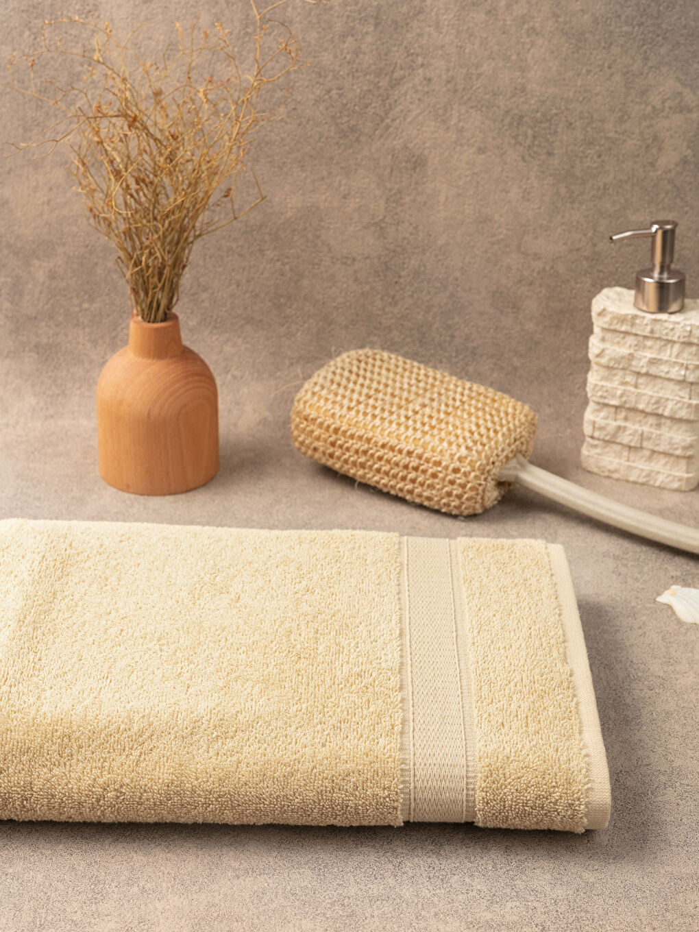 Plain Bath Towel 70x140 Cm