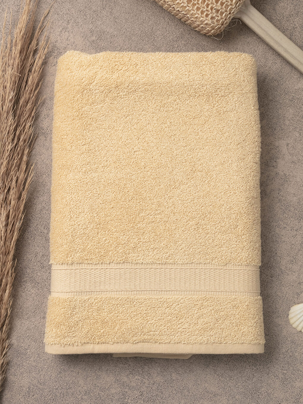 Plain Bath Towel 70x140 Cm-1