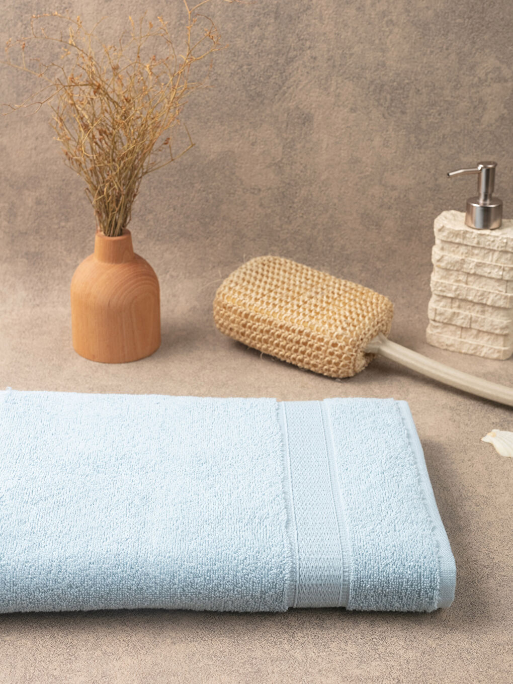 Plain Bath Towel 70x140 Cm