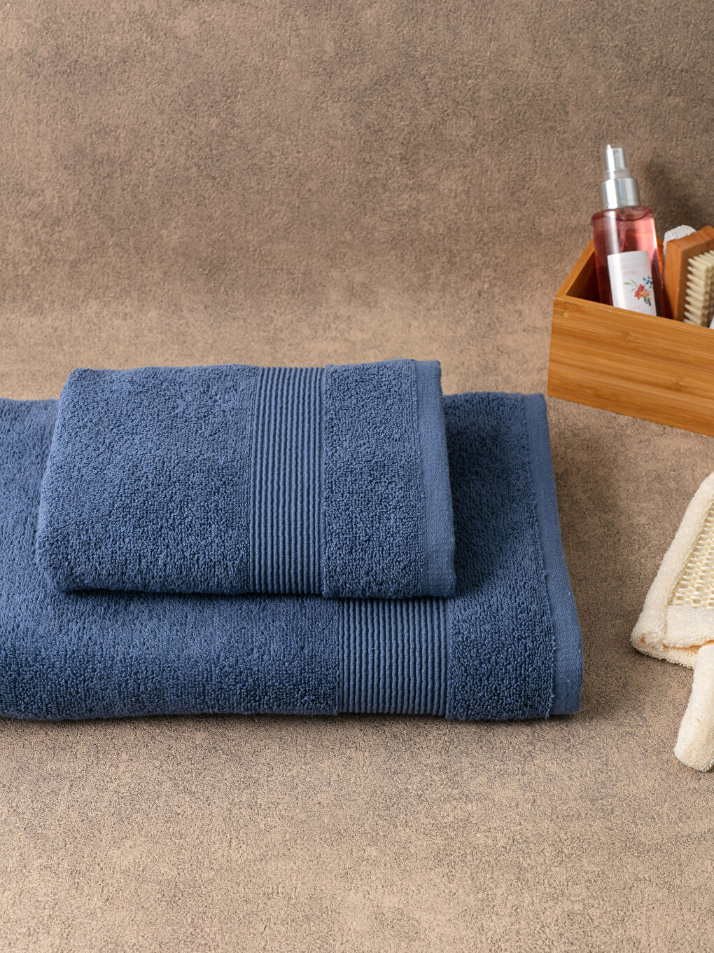 Women's Plain Bath Towel Set of 2