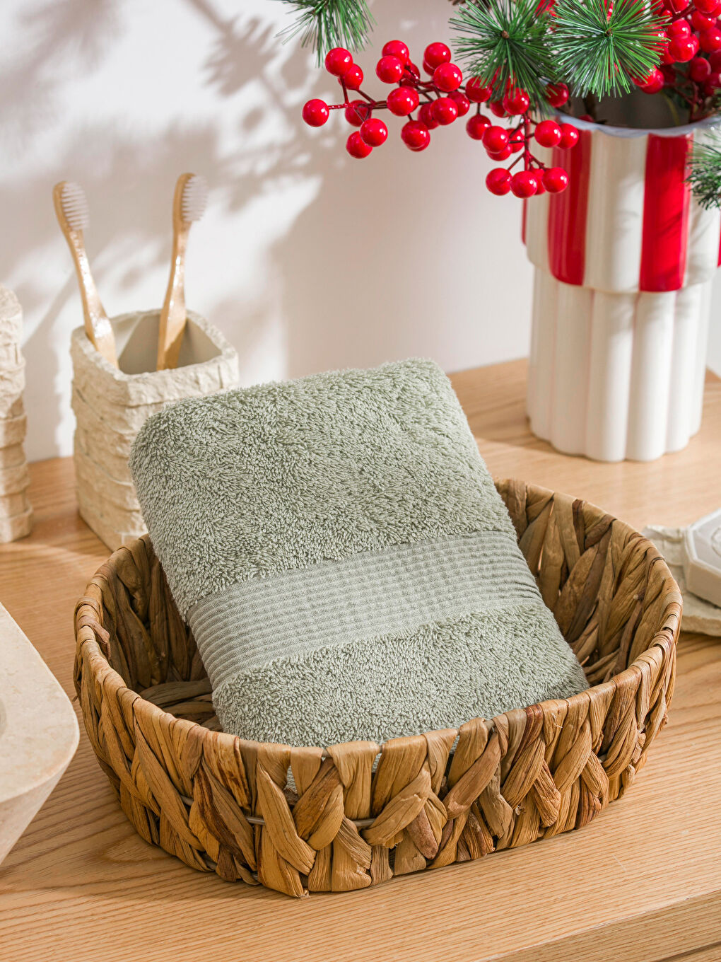 فوطه وجه سادة 50x80 سم-1