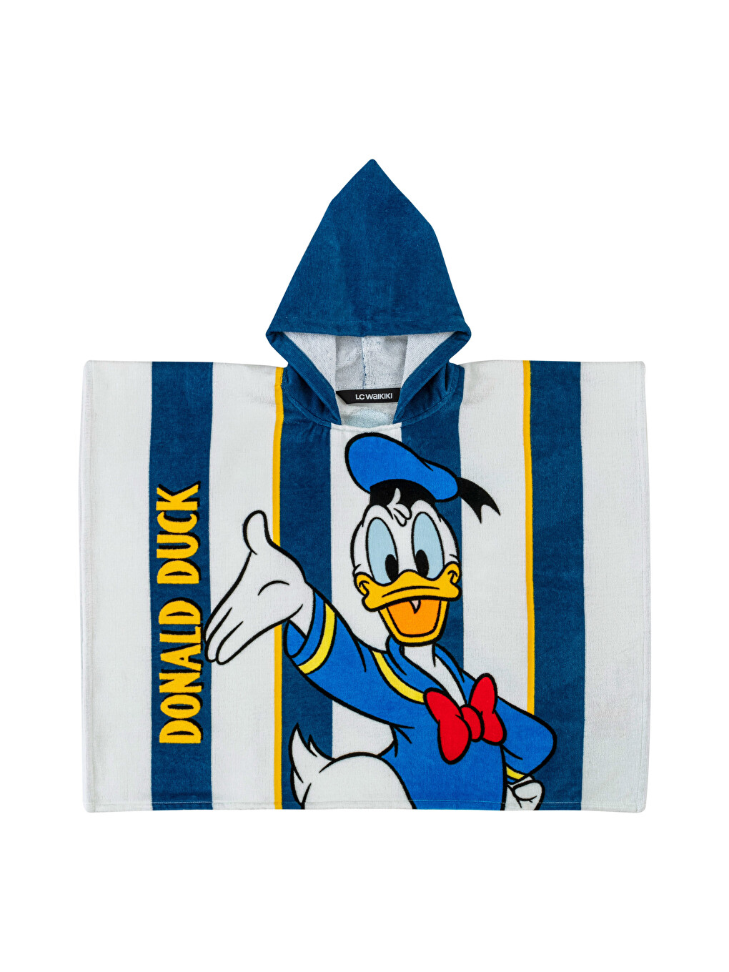 Donald Duck Licensed Hooded Boys Cotton Beach Towel-4