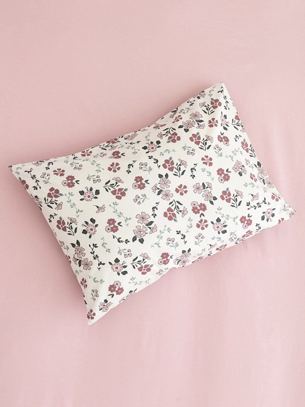 LCW HOME Single Double Sided Cotton Floral Pattern Duvet Cover Set -S2EI10Z8-F9C