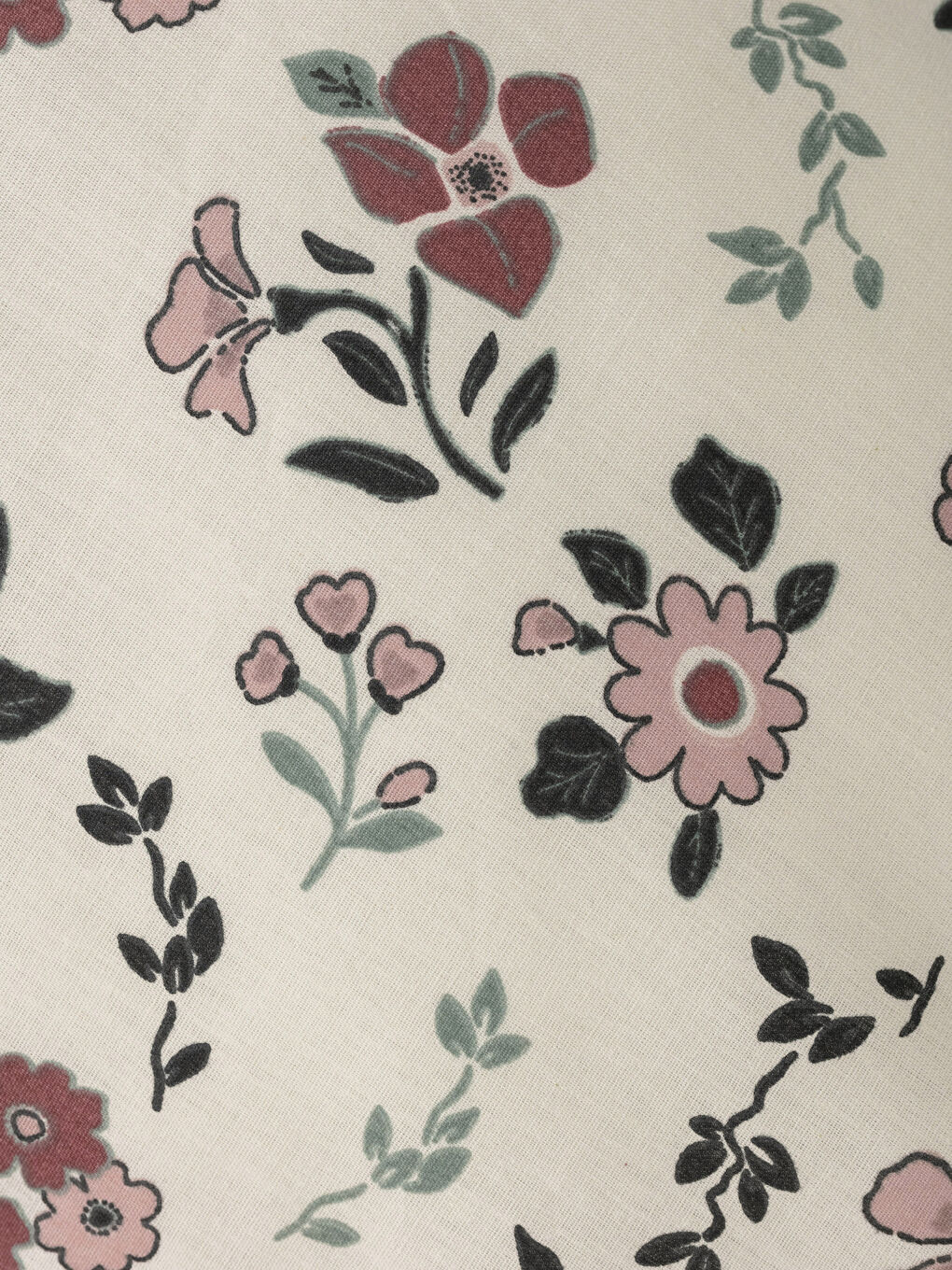 LCW HOME Single Double Sided Cotton Floral Pattern Duvet Cover Set -S2EI10Z8-F9C
