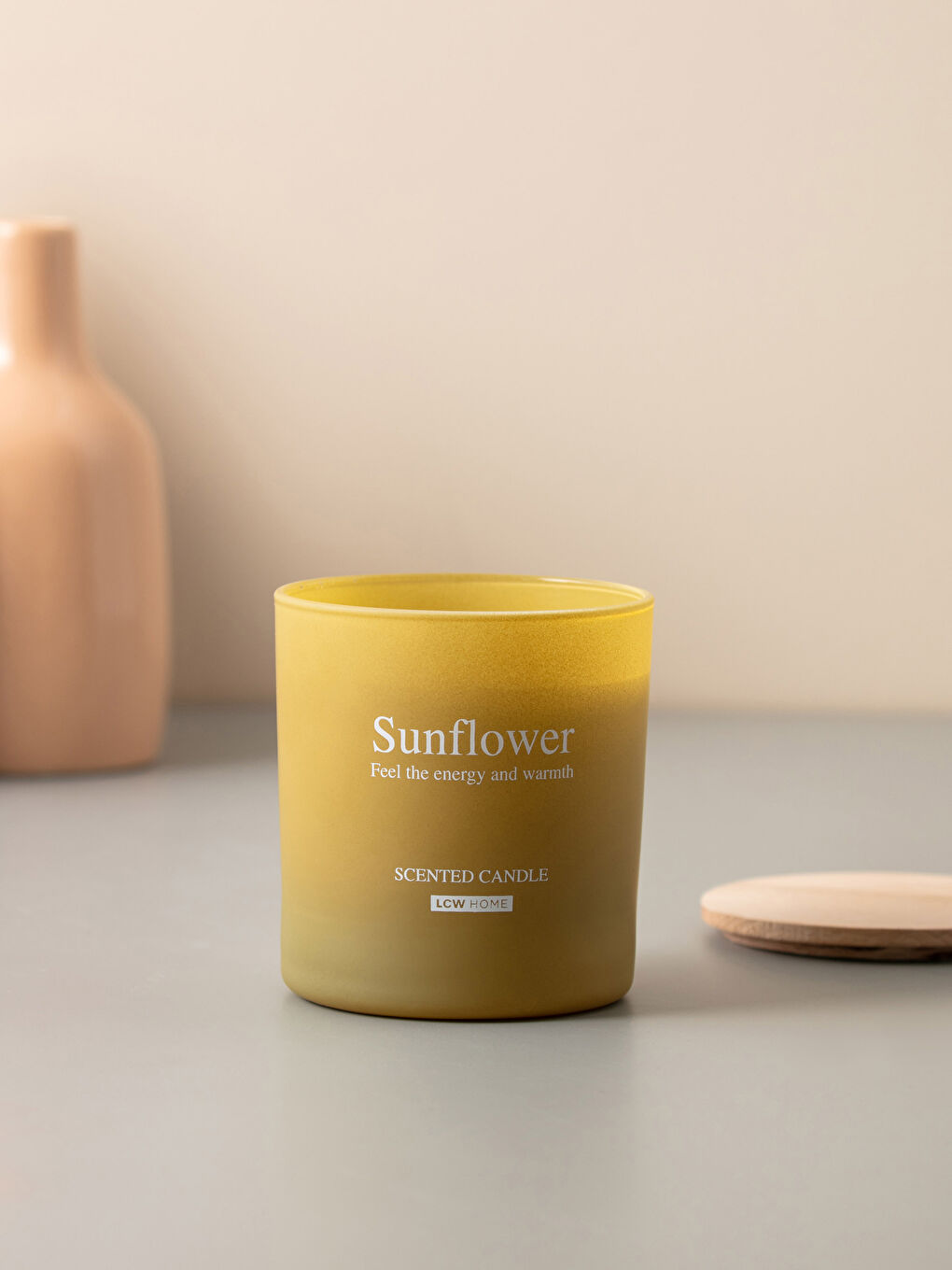 Ayçiçeği Kokulu Dekoratif Mum 210 Gr-1