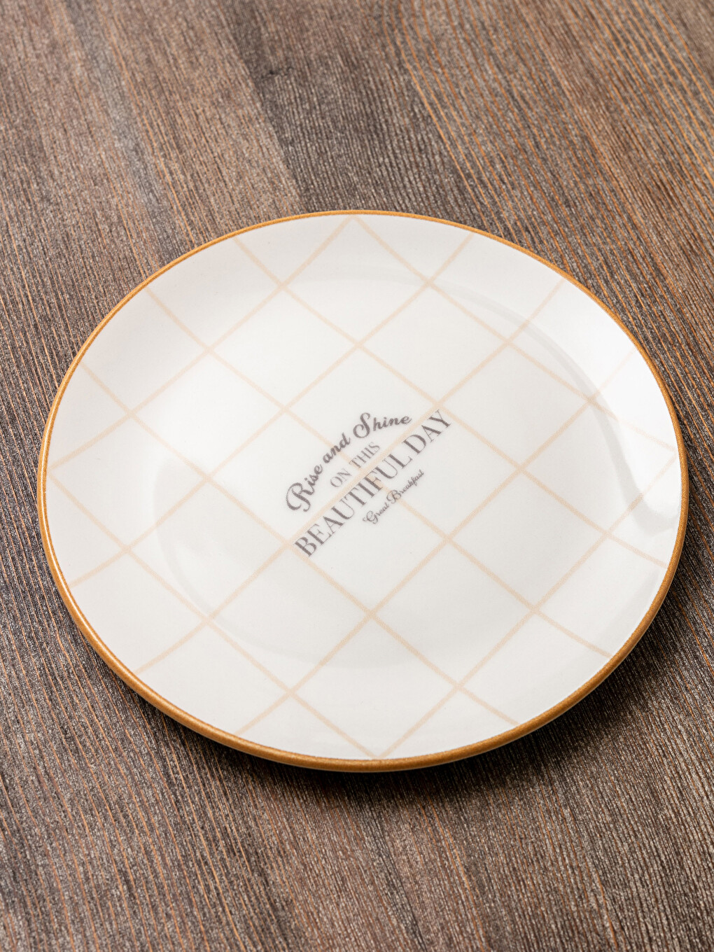 Karışık Baskılı Seramik Tabak 19 cm-2