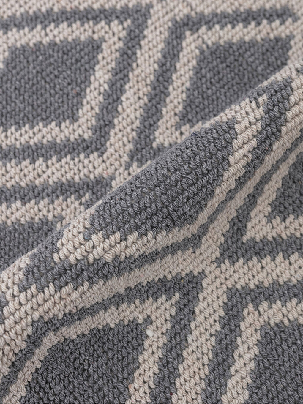 Cotton Patterned Bath Mat 2 Pieces-2