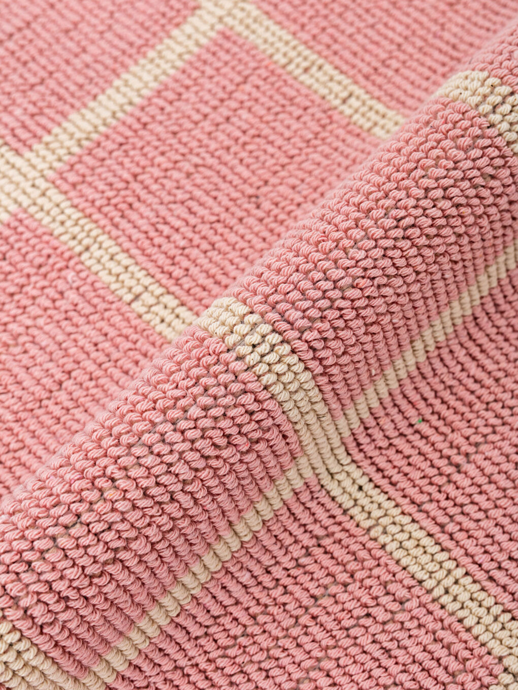Cotton Geometric Patterned Bath Mat 2 Pack -S2FC50Z8-LT4