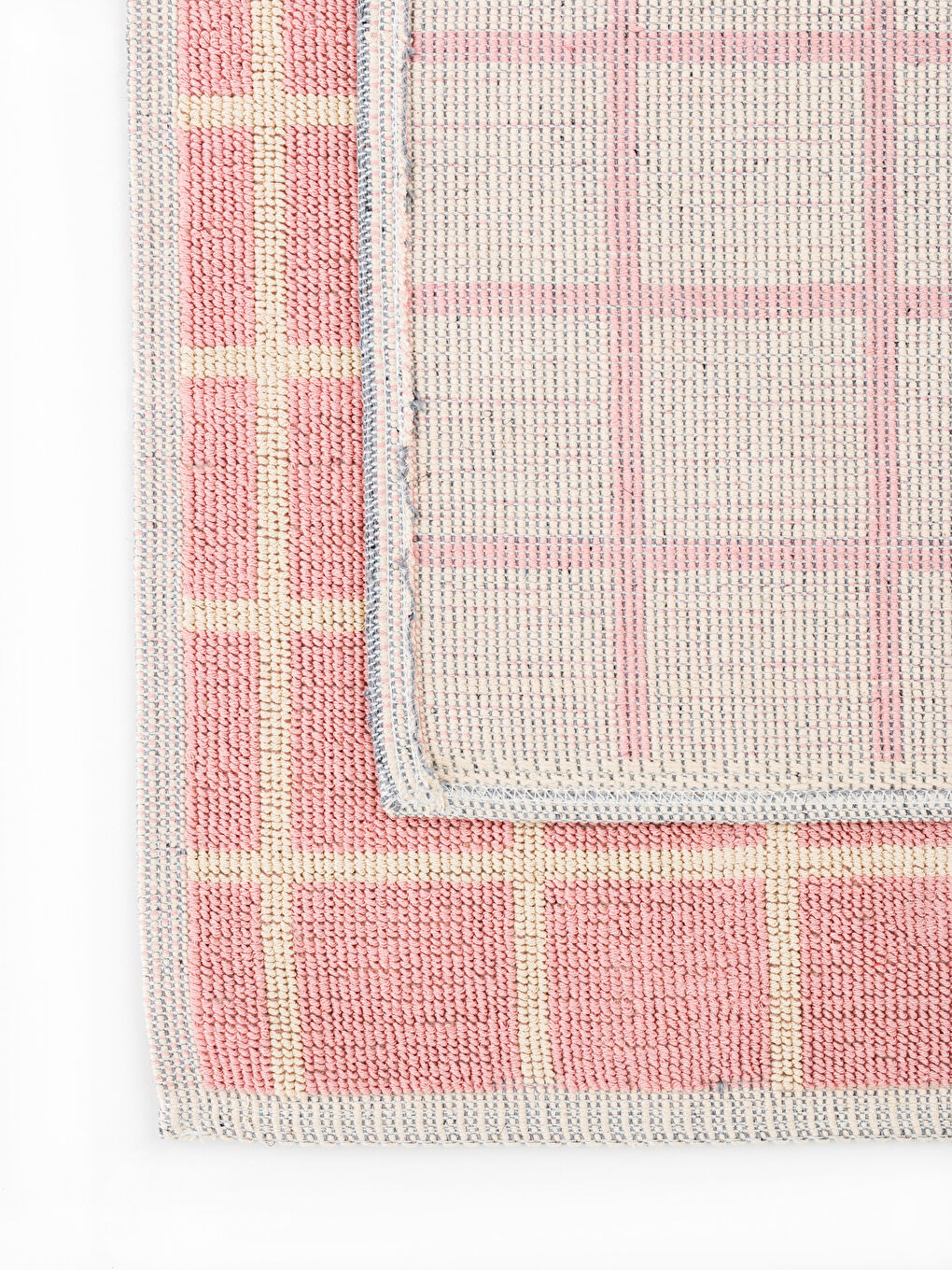 Cotton Geometric Patterned Bath Mat 2 Pack -S2FC50Z8-LT4