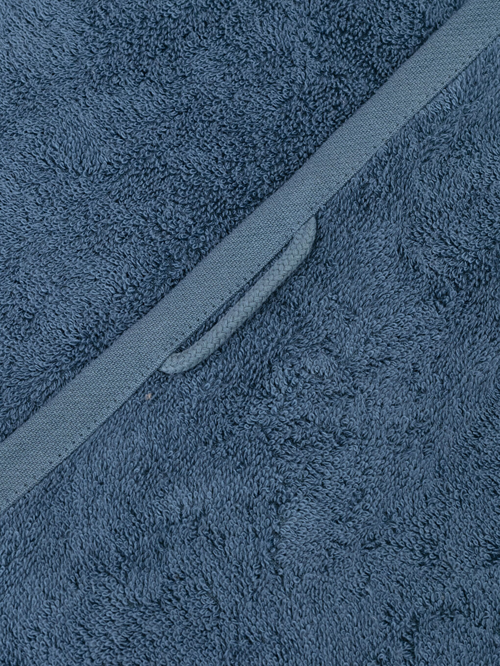 Mavi Düz Bambu Banyo Havlusu 70x140-3