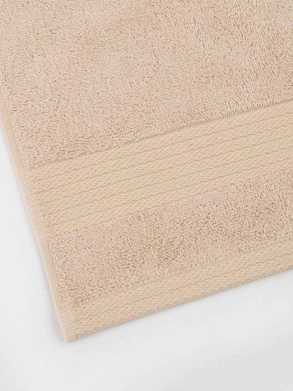 Serviette d'invité en bambou uni 30x50 cm-2