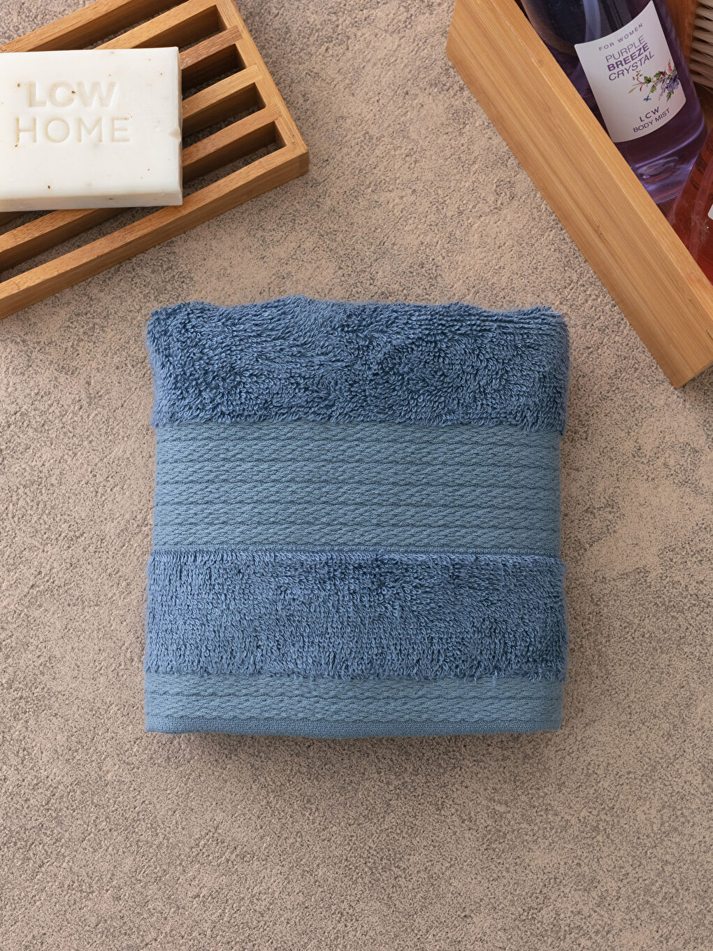 Lcw Home Serviette d'invité en bambou uni 30x50 cm -S2FC53Z8-RUL