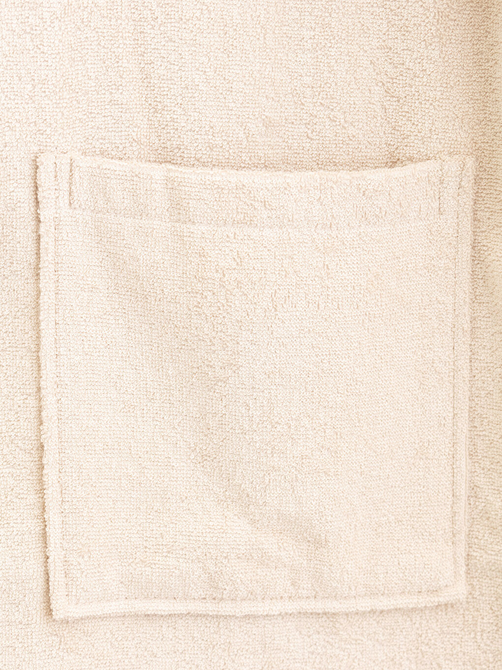 Однотонный Длинный Бамбуковый Халат с V-образным Вырезом для Мужчин-3