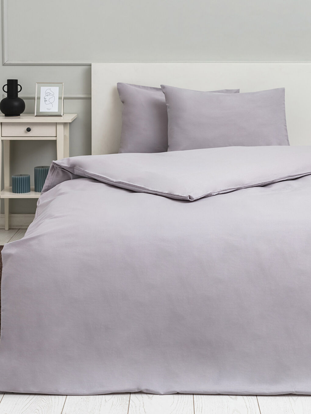 Set Husă de Pilotă Dublă Simplă din Bumbac