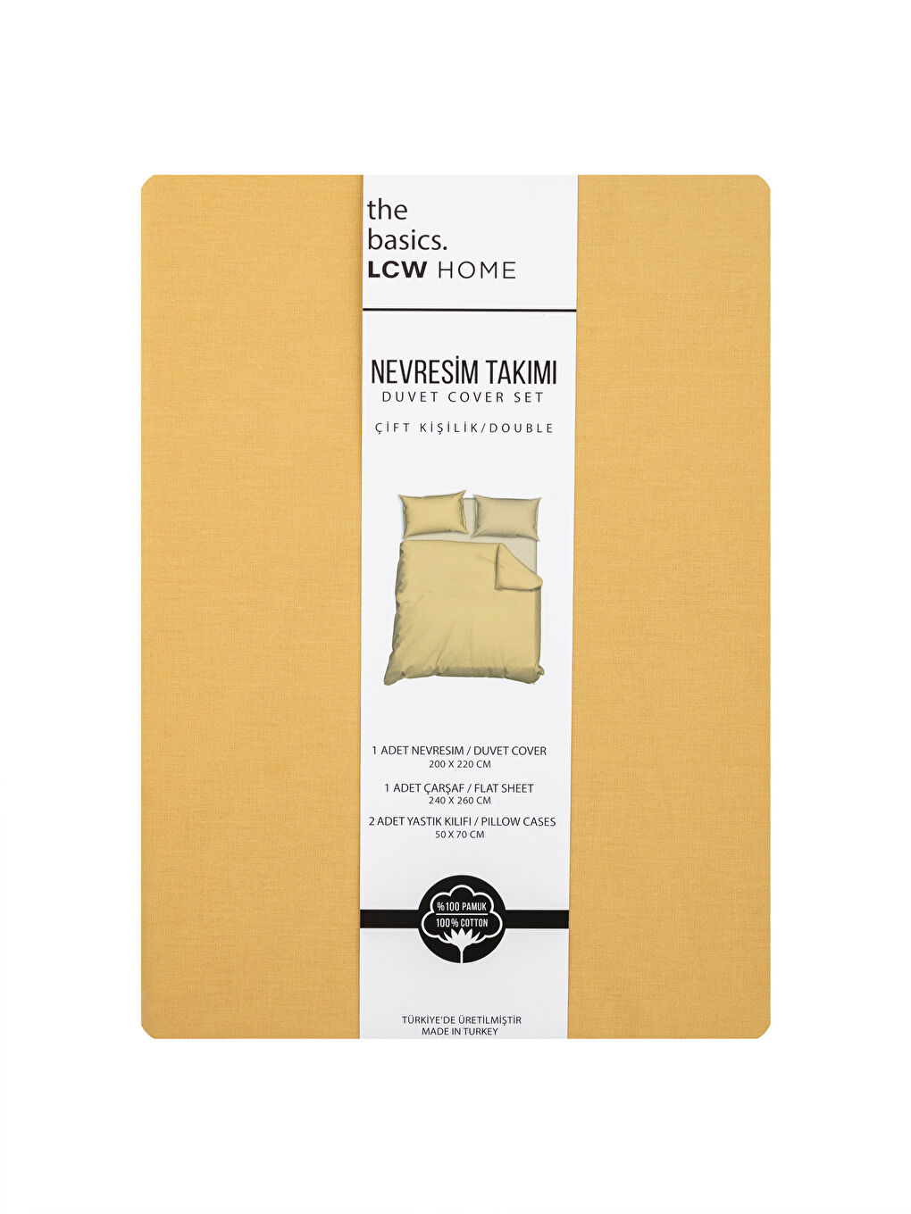 Double Plain Cotton Duvet Cover Set -S2FF07Z8-EDY