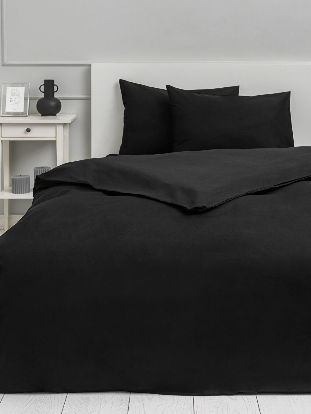 LCW HOME Dupli Jednostavni Pamučni Set Pokrivača -S2FF07Z8-J0F