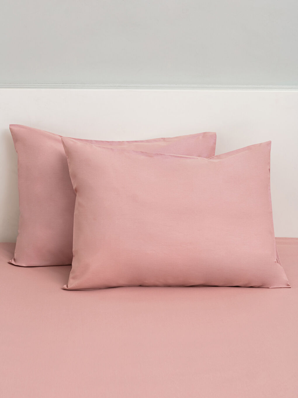 LCW HOME Double Plain Cotton Duvet Cover Set -S2FF07Z8-SAD