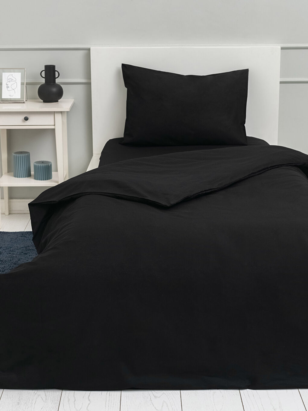 LCW HOME Komplet posteljina za single krevet 160x220 cm -S2FF09Z8-J0F