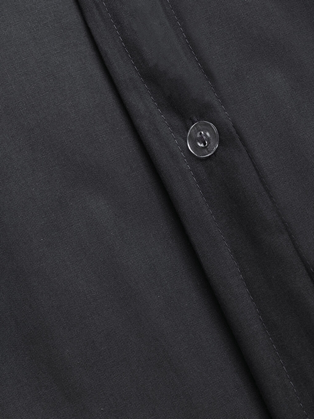 Antrasit Tek Kişilik Düz Pamuklu Nevresim Takımı-5