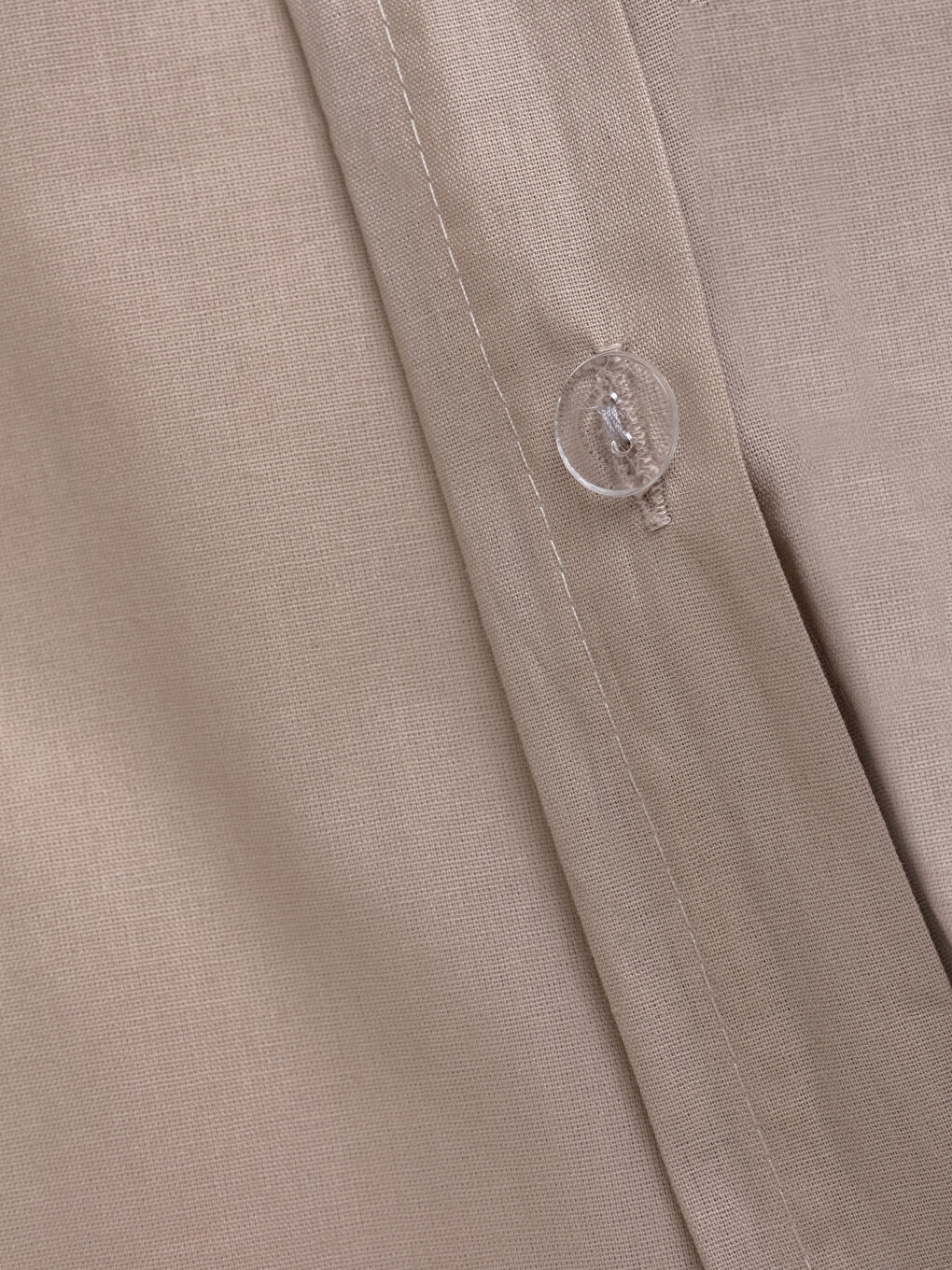 Single Plain Cotton Duvet Cover Set-5