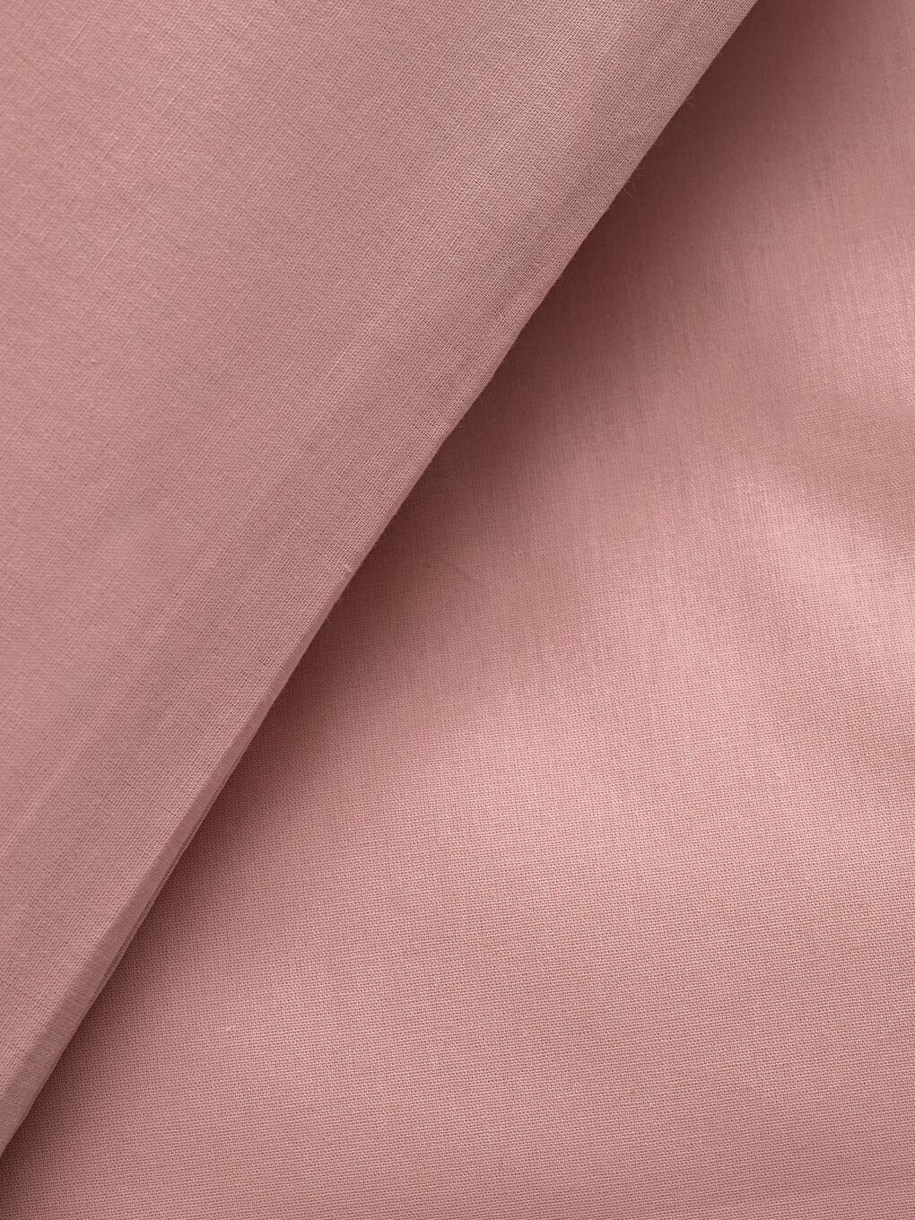 Single Plain Cotton Duvet Cover Set-4