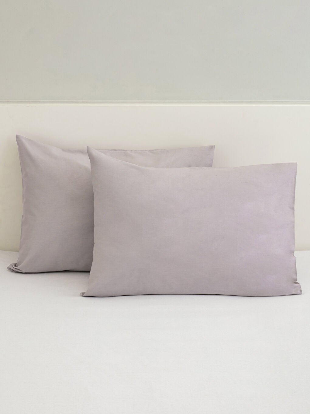 Cotton Plain Pillow Case 2 Pack 50x70 Cm-1