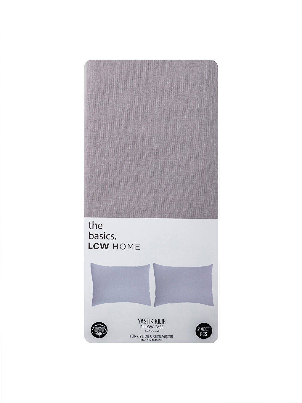 Cotton Plain Pillow Case 2 Pack 50x70 Cm-3