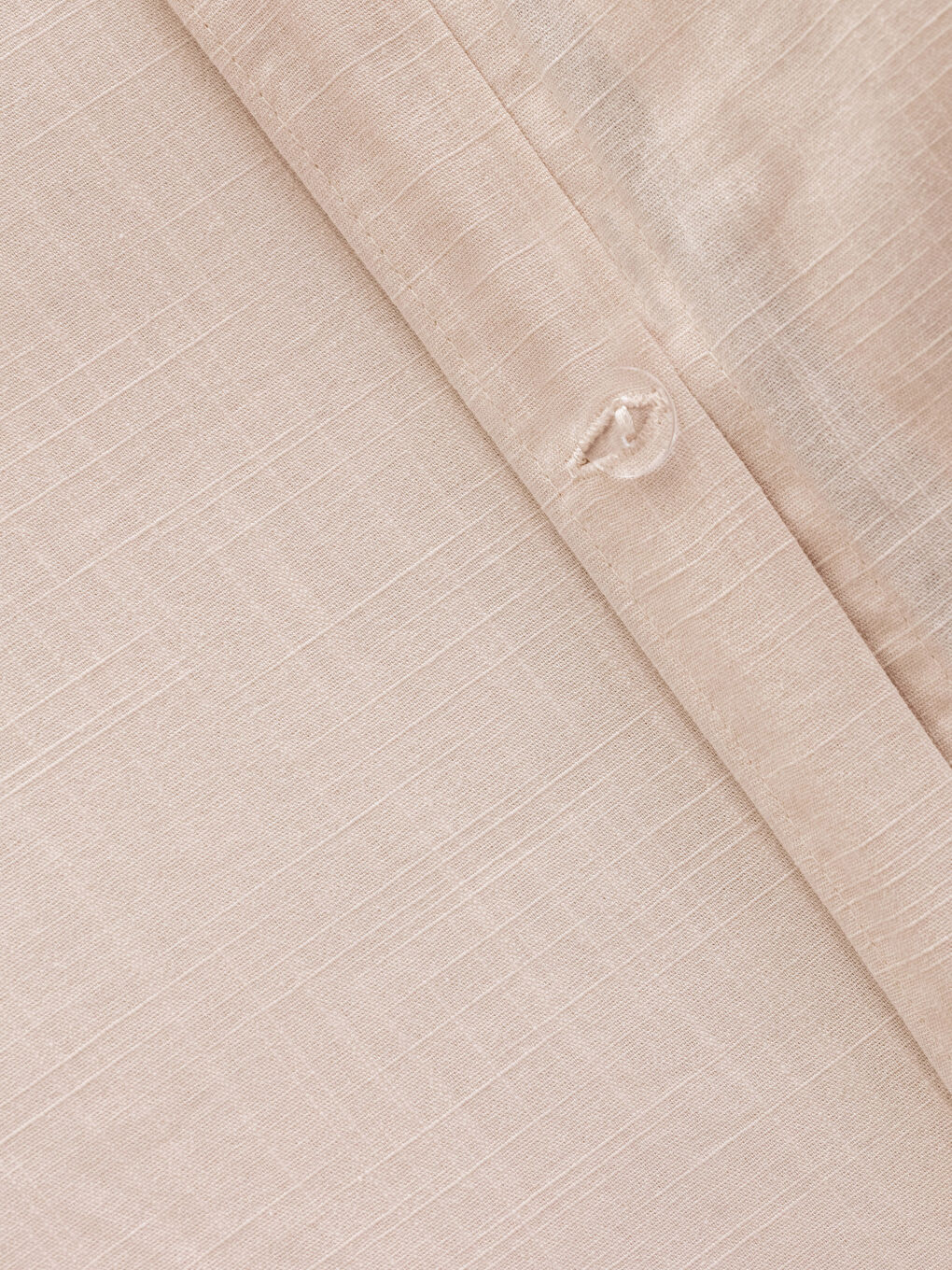 Plain Cotton Linen Look Double Duvet Cover Set -S2FF41Z8-CTF