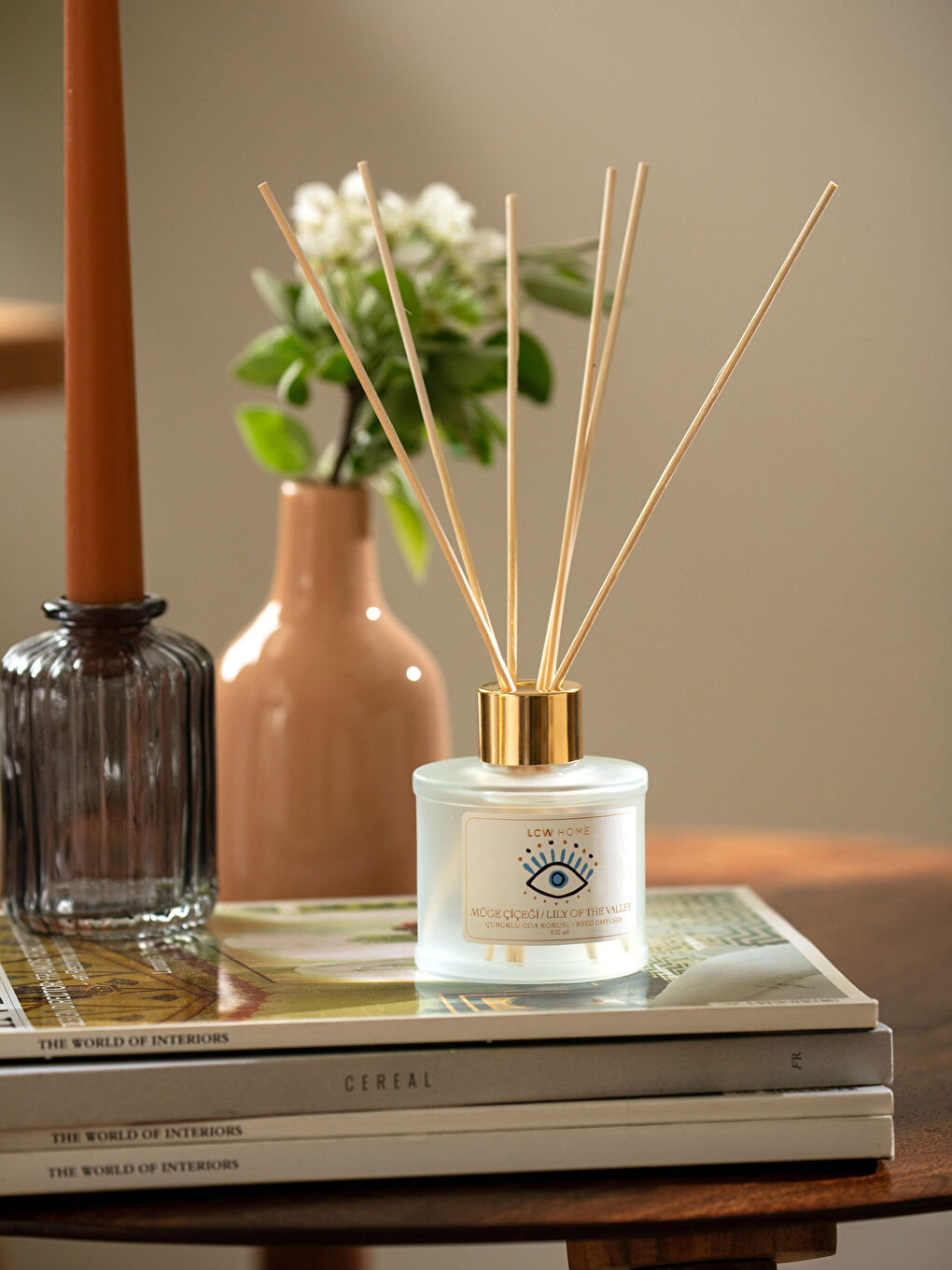 Karışık Müge Çiçeği Çubuklu Oda Kokusu 100 ml