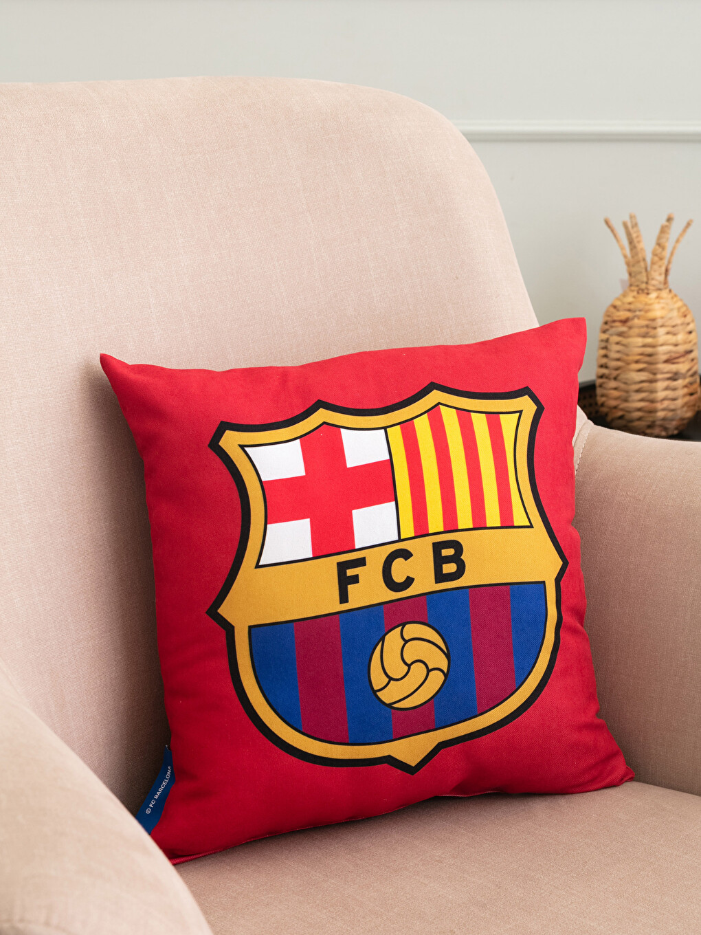 Barcelona Lizenziertes Kissen 40x40 cm-1