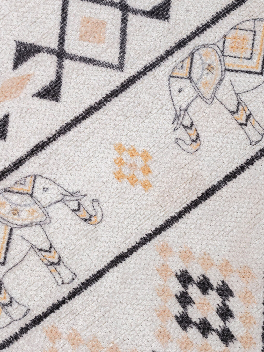 Karışık Baskılı Halı 80x150 cm-1