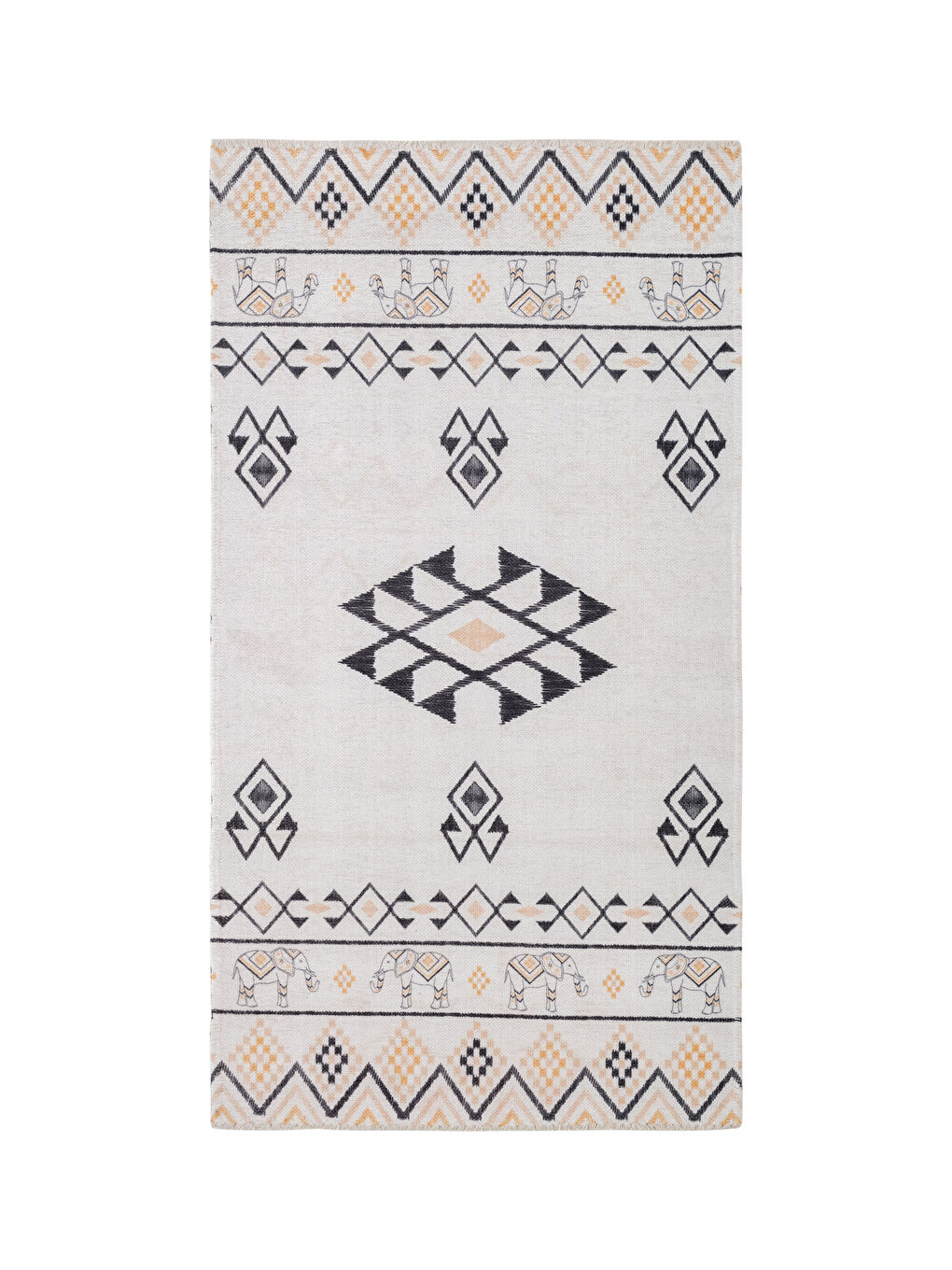 Karışık Baskılı Halı 80x150 cm-4