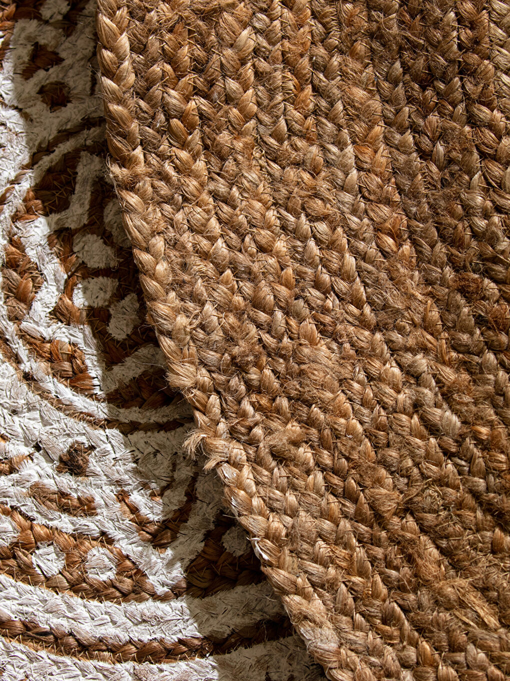 Ethnic Patterned Round Carpet 90x90 Cm-3