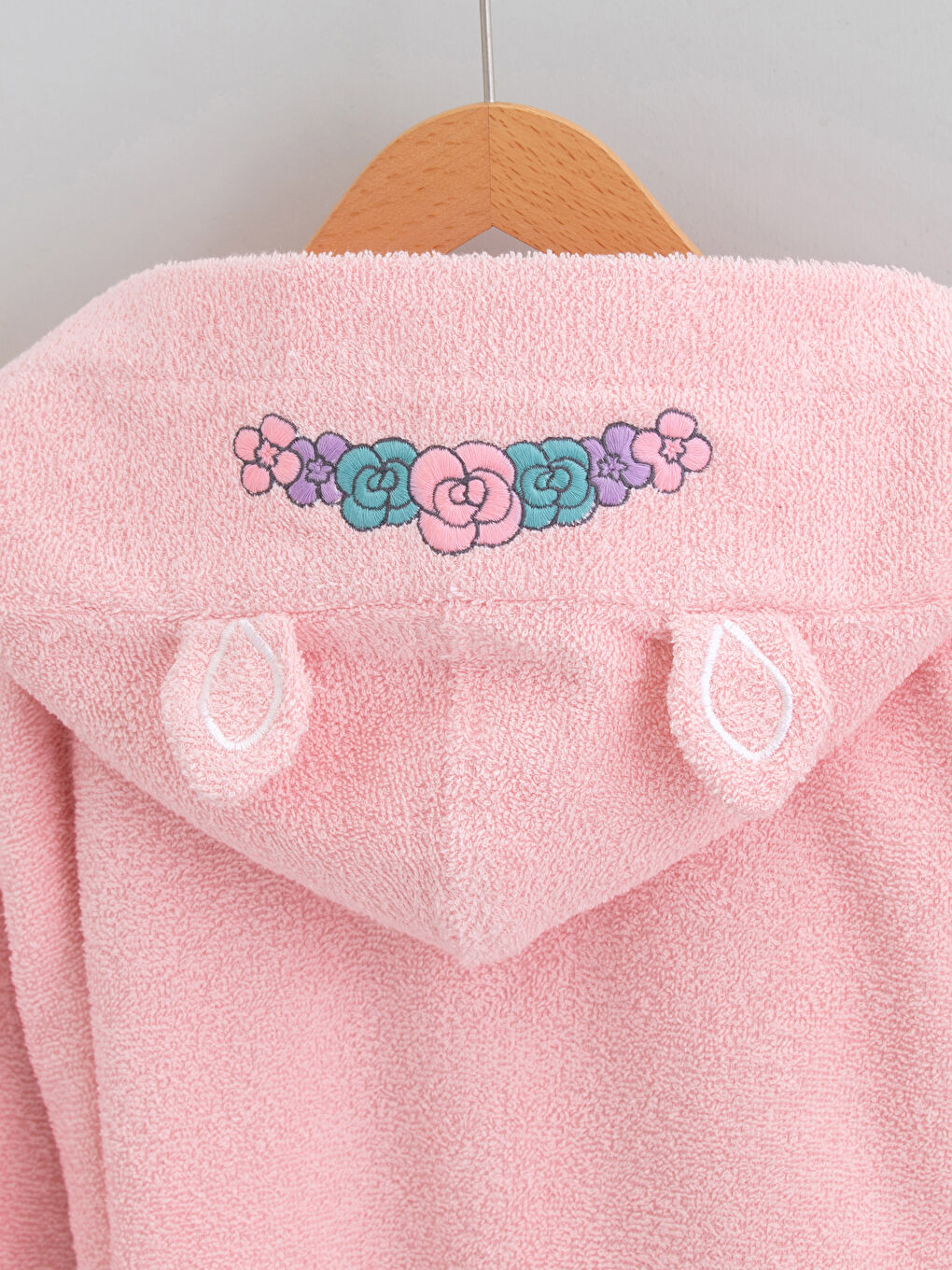 LOL Licensed Long Hooded Girl's Bathrobe-3