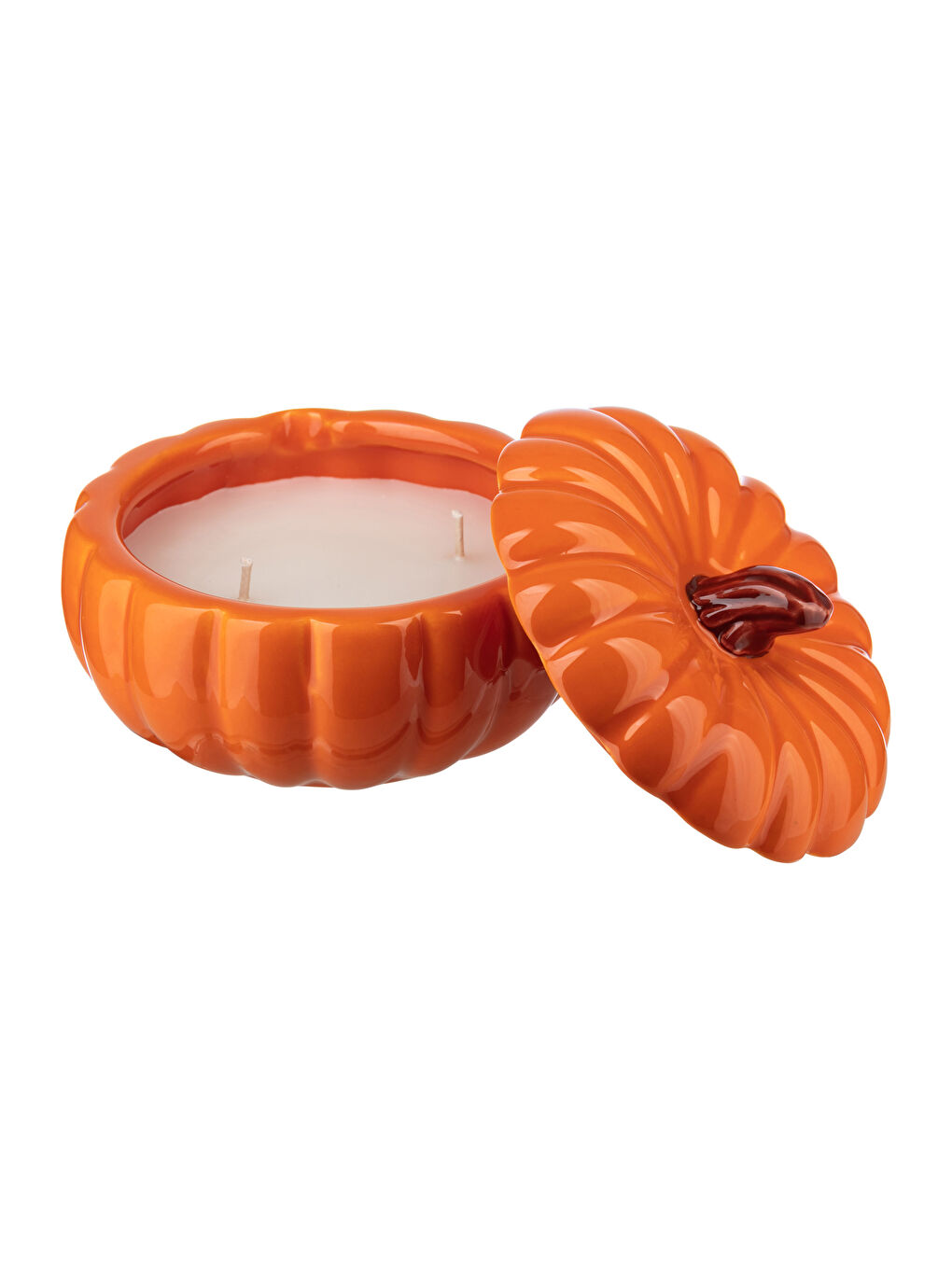 Turuncu Kabak Görünümlü Mum 210 g-4