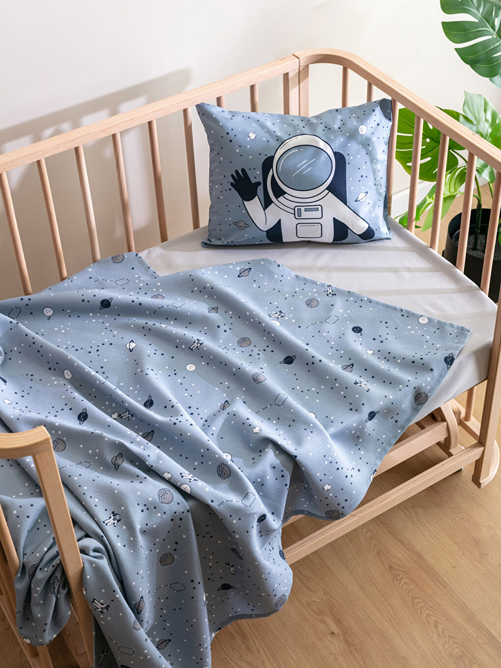 Gemustertes Baumwoll-Baby-Piqué-Set-2