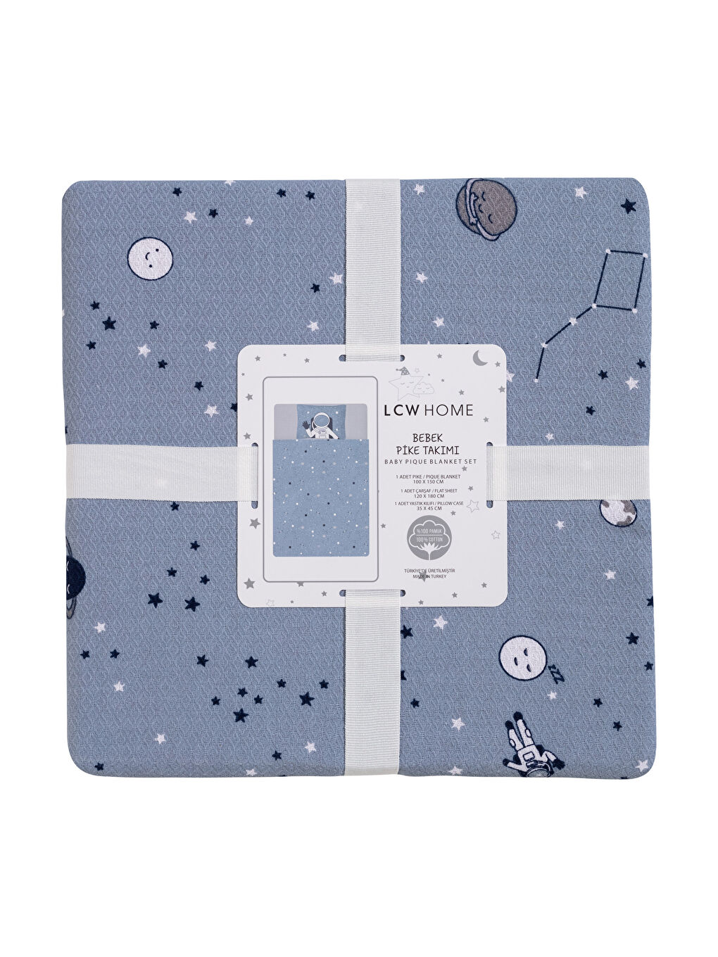 Gemustertes Baumwoll-Baby-Piqué-Set-7