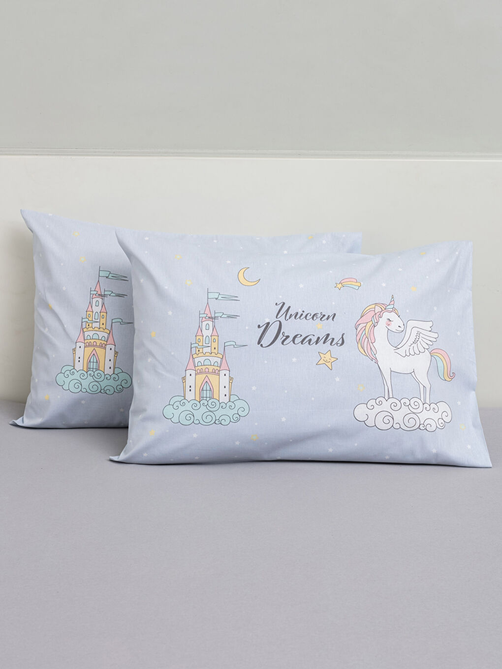 غطاء وسادة أطفال منسوج مطبوع 50x70 سم-1