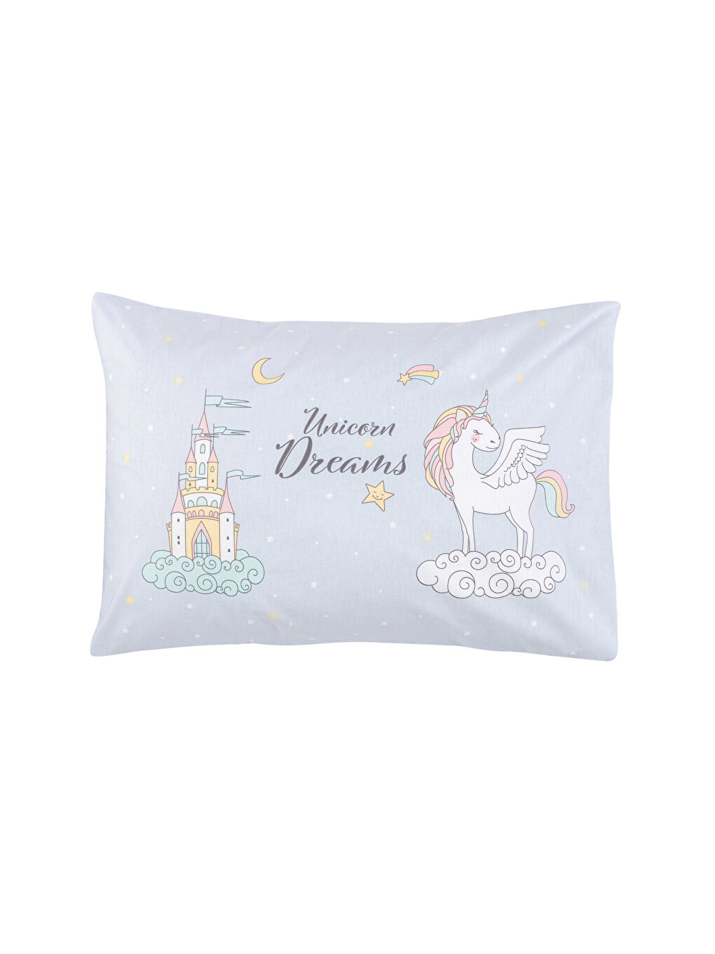 غطاء وسادة أطفال منسوج مطبوع 50x70 سم-4