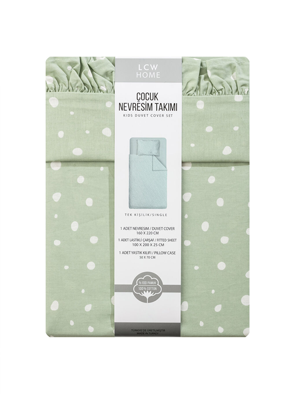 Desenli Dokuma Kız Çocuk Nevresim Takımı-8