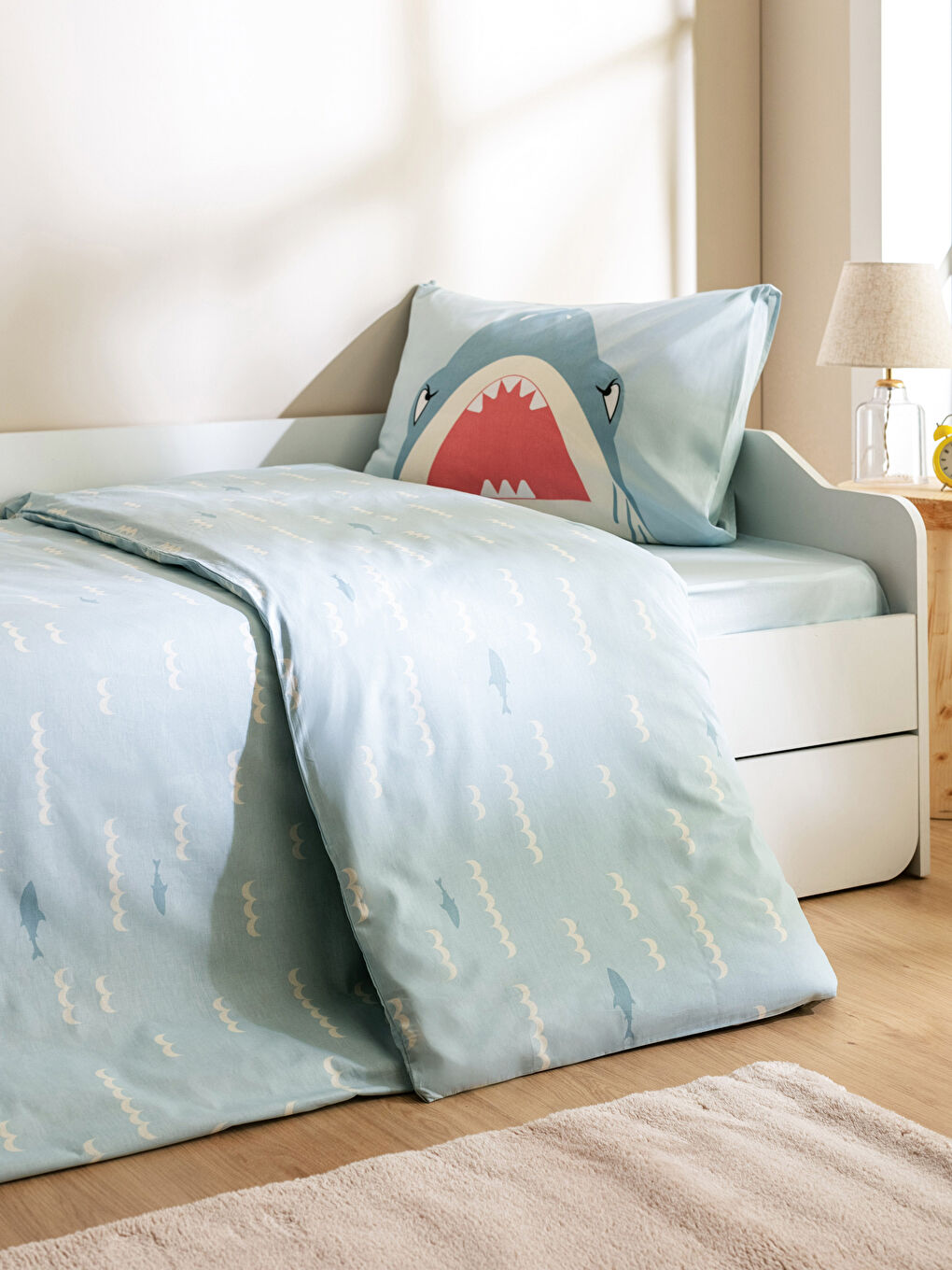Patterned Woven Boy's Duvet Cover Set -S2FQ67Z4-F9C